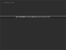 Tablet Screenshot of ofdma.com